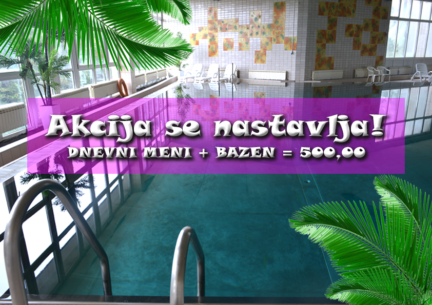 bazen hotel Omorika - akcija